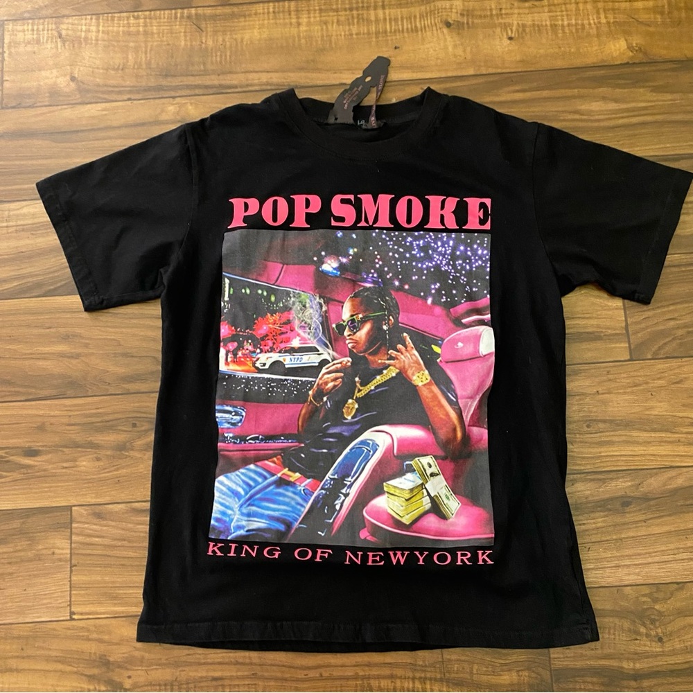 Vlone Pop Smoke T-Shirt Sz XL 👉Like Sz M 👈 (Abr A-1)